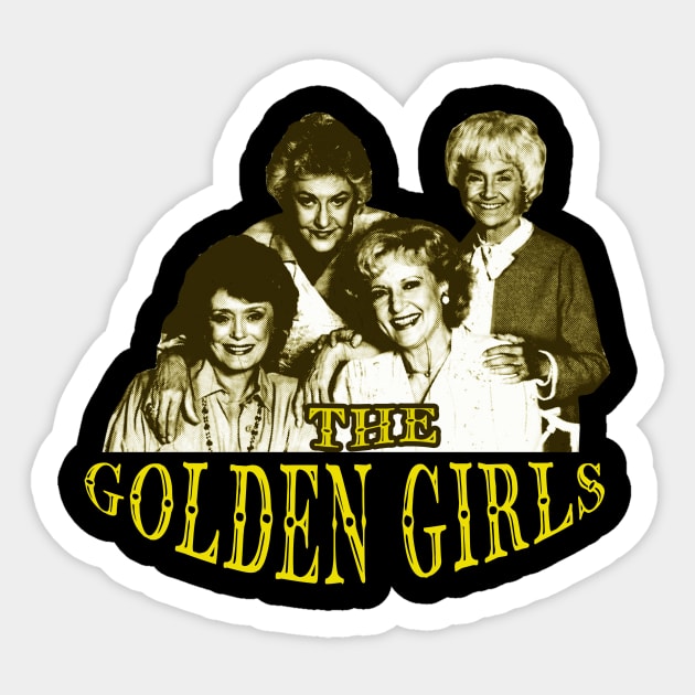 The Golden Girls, Stay Golden Sticker by alfandi